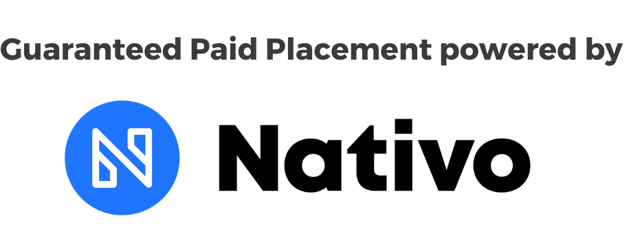 Guaranteed Paid Placement powered by Nativo